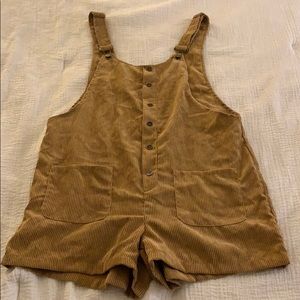 Shein corduroy overalls